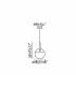 White Pendant Lamp, E27 - 2