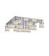 Keene Square 13 Light G9 Flush Light Polished Chrome / Clear Crystal Shade Item Weight: 21.1kg-1