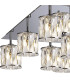 Keene Square 13 Light G9 Flush Light Polished Chrome / Clear Crystal Shade Item Weight: 21.1kg-5