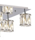 Keene Square 13 Light G9 Flush Light Polished Chrome / Clear Crystal Shade Item Weight: 21.1kg-7