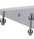 Keene Square 13 Light G9 Flush Light Polished Chrome / Clear Crystal Shade Item Weight: 21.1kg-8