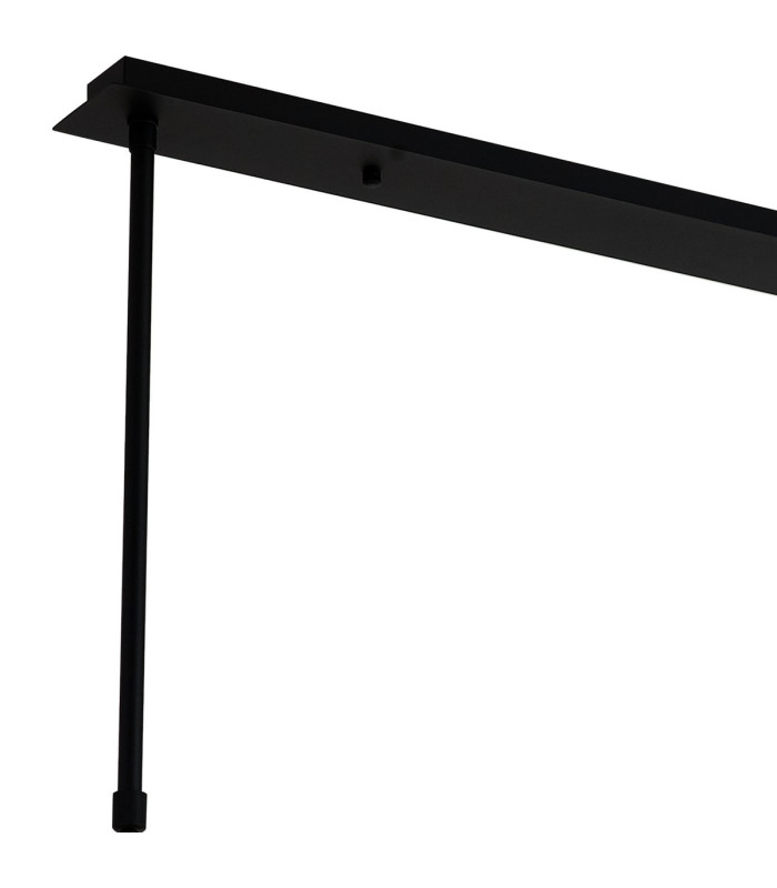 Keene 10 Light Rectangle G9 Telescopic Light Sand Black / Smoked Crystal Shade-7