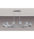 Keene 10 Light Oval G9 Telescopic Light Polished Chrome / Clear Crystal Shade-10