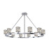 Keene 105.8cm 12 Light Round G9 Telescopic Light Polished Chrome / Clear Crystal Shade-1