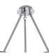 Keene 70.8cm 6 Light Round G9 Telescopic Light Polished Chrome / Clear Crystal Shade-5