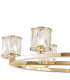 Keene 8 Light Oval G9 Telescopic Light French Gold / Clear Crystal Shade-6