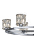 Keene 8 Light Oval G9 Telescopic Light Polished Chrome / Clear Crystal Shade-7