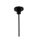 Keene 91.8cm 12 Light G9 Telescopic Light Satin Black / Smoke Crystal Shade-7