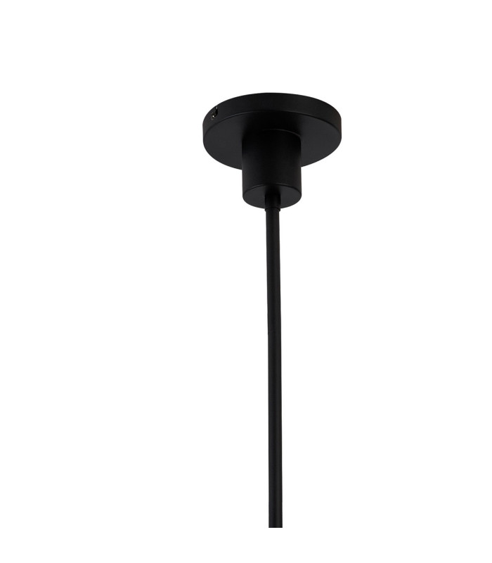 Keene 91.8cm 12 Light G9 Telescopic Light Satin Black / Smoke Crystal Shade-7