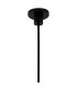 Keene 91.8cm 12 Light G9 Telescopic/Semi Flush Sand Black / Clear Crystal Shade-7