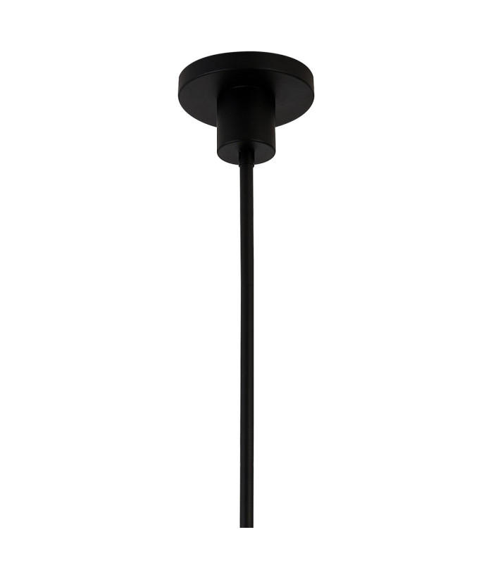 Keene 91.8cm 12 Light G9 Telescopic/Semi Flush Sand Black / Clear Crystal Shade-7
