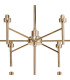Keene 111.8cm 20 Light G9 2-Tier Light French Gold / Clear Crystal Shade Item Weight: 19.7kg-12