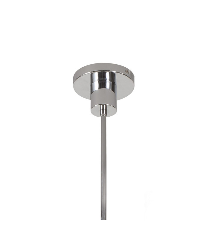 Keene 111.8cm 20 Light G9 2-Tier Light Polished Chrome / Clear Crystal Shade Item Weight: 19.7kg-5