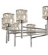 Keene 111.8cm 20 Light G9 2-Tier Light Polished Chrome / Clear Crystal Shade Item Weight: 19.7kg-7