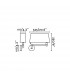 LED Wall Lamp Nickel 11W 2700K - 5
