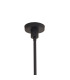 Keene 45.5cm 3 Light G9 Telescopic Light Satin Black / Smoke Crystal Shade-5