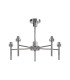 Keene 55.5cm 5 Light G9 Telescopic/Semi Flush Polished Chrome / Clear Crystal Shade-6