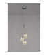 Keene 12cm 3 Light G9 2m 1 Drop Cluster Pendant Polished Chrome / Clear Crystal Shade-3