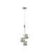 Keene 12cm 3 Light G9 2m 1 Drop Cluster Pendant Polished Chrome / Clear Crystal Shade-4