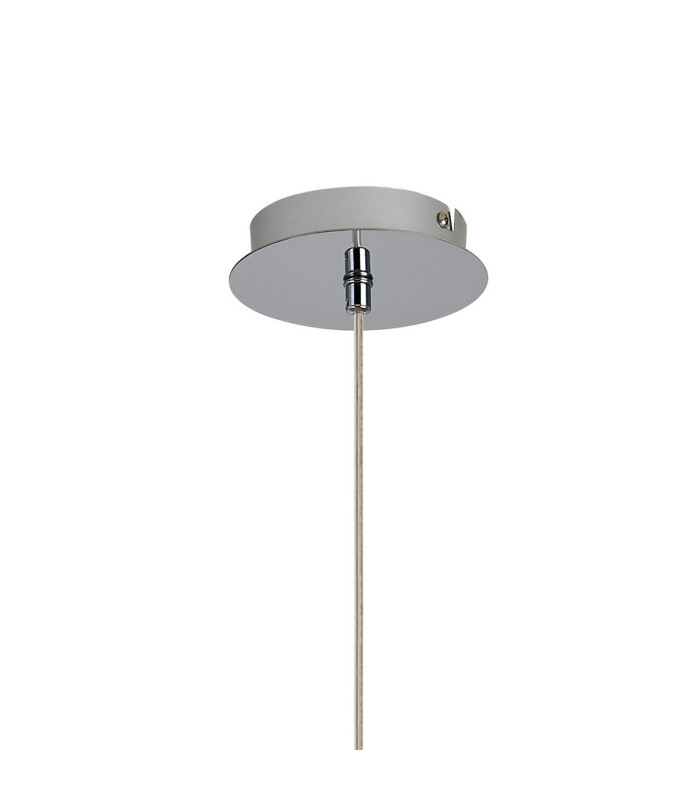 Keene 12cm 3 Light G9 2m 1 Drop Cluster Pendant Polished Chrome / Clear Crystal Shade-5