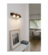 Led Black And Copper Wall Lamp 3 Light - 3
