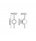 LED Wall Lamp Gold 6W 2700K - 4