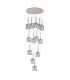 Keene 56cm 13 Light G9 2.5m Round Multiple Pendant Polished Chrome / Clear Crystal Shade-4