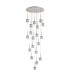 Keene 76.8cm 19 Light G9 3.5m Round Multiple Pendant Polished Chrome / Clear Crystal Shade Item Weight: 25.1kg-3