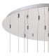 Keene 76.8cm 19 Light G9 3.5m Round Multiple Pendant Polished Chrome / Clear Crystal Shade Item Weight: 25.1kg-4