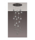 Keene 76.8cm 19 Light G9 3.5m Round Multiple Pendant Polished Chrome / Clear Crystal Shade Item Weight: 25.1kg-8