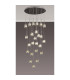 Keene 87.8cm 24 Light G9 5m Round Multiple Pendant Polished Chrome / Clear Crystal Shade Item Weight: 32.4kg-3