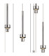 Keene 87.8cm 24 Light G9 5m Round Multiple Pendant Polished Chrome / Clear Crystal Shade Item Weight: 32.4kg-6