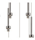 Keene 50cm 9 Light G9 2.5m Round Multiple Pendant Polished Chrome / Clear Crystal Shade-6