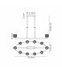 Keene 10 Light Oval G9 Telescopic Light Antique Brass / Clear Crystal Shade-2