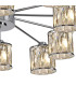 Keene 91.8cm 12 Light G9 Semi Flush Polished Chrome / Clear Crystal Shade-7