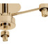 Keene 44.2cm 3 Light G9 Semi Flush French Gold / Clear Crystal Shade-6