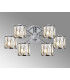Keene 51.8cm 6 Light G9 Semi Flush Polished Chrome / Clear Crystal Shade-3