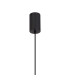 Keene 10.8cm 1 Light G9 2m Single Pendant Sand Black / Clear Crystal Shade-6