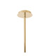 Keene 90.8cm 8 + 4 Light Round G9 Telescopic Light French Gold / Clear Crystal Shade-6