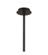Keene 90.8cm 8 + 4 Light Round G9 Telescopic Light Sand Black / Smoked Crystal Shade-7