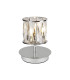 Keene 1 Light G9 Small Touch Switch Crystal Table Lamp Polished Chrome & Clear Crystal Shade-1