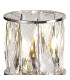 Keene 1 Light G9 Small Touch Switch Crystal Table Lamp Polished Chrome & Clear Crystal Shade-5