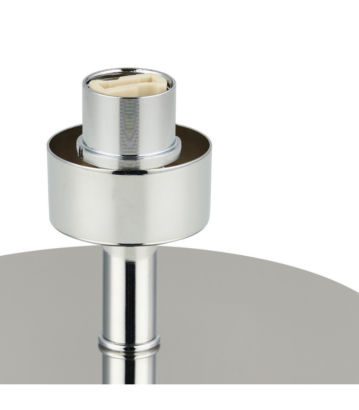 Keene 1 Light G9 Small Touch Switch Crystal Table Lamp Polished Chrome & Clear Crystal Shade-8
