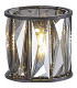 Keene 1 Light G9 Small Touch Switch Crystal Table Lamp Sand Black & Smoked Crystal Shade-5