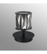 Keene 1 Light G9 Small Touch Switch Crystal Table Lamp Sand Black & Smoked Crystal Shade-11
