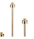 Keene 3 Light G9 Round Touch Switch Crystal Table Lamp French Gold & Clear Crystal Shade-6