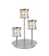 Keene 3 Light G9 Round Touch Switch Crystal Table Lamp Polished Chrome & Clear Crystal Shade-1