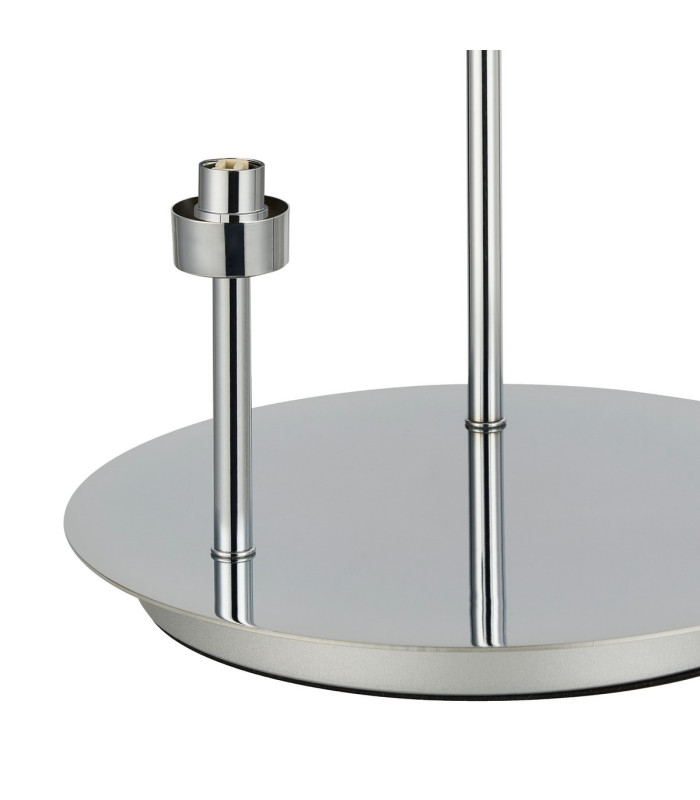 Keene 3 Light G9 Round Touch Switch Crystal Table Lamp Polished Chrome & Clear Crystal Shade-5