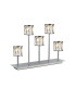 Keene 5 Light G9 Rectangular Touch Switch Crystal Table Lamp Polished Chrome & Clear Crystal Shade-1