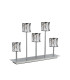 Keene 5 Light G9 Rectangular Touch Switch Crystal Table Lamp Polished Chrome & Clear Crystal Shade-4